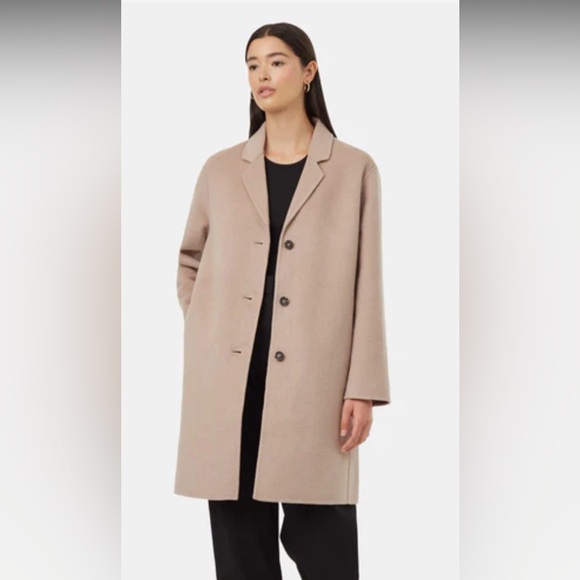 Vintage Wool tan coat - Picture 1 of 14